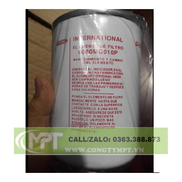 Lọc dầu Hydac 0080 MG 010 P (Made in Germany)